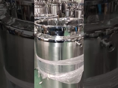 200L/250L/300L SS316l yumuşak jel kapsül üretimi için jel tutma tankı