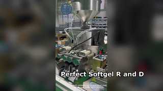Softgel üretim makinesi